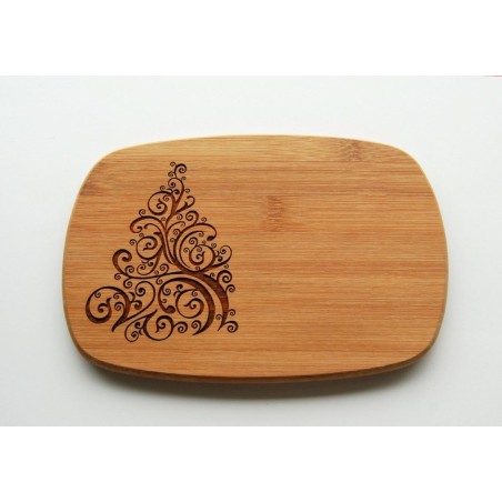 MDF / Madera con Grabado Láser Mediano (20x20 cm)