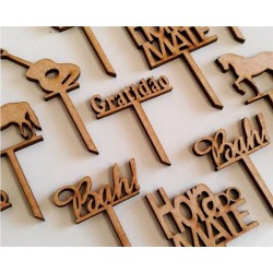 Corte Láser en MDF de 3mm Chico (Máx: 10x10 cm)