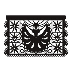 Corte Láser en Papel China Grande (Máx: 30x30 cm)