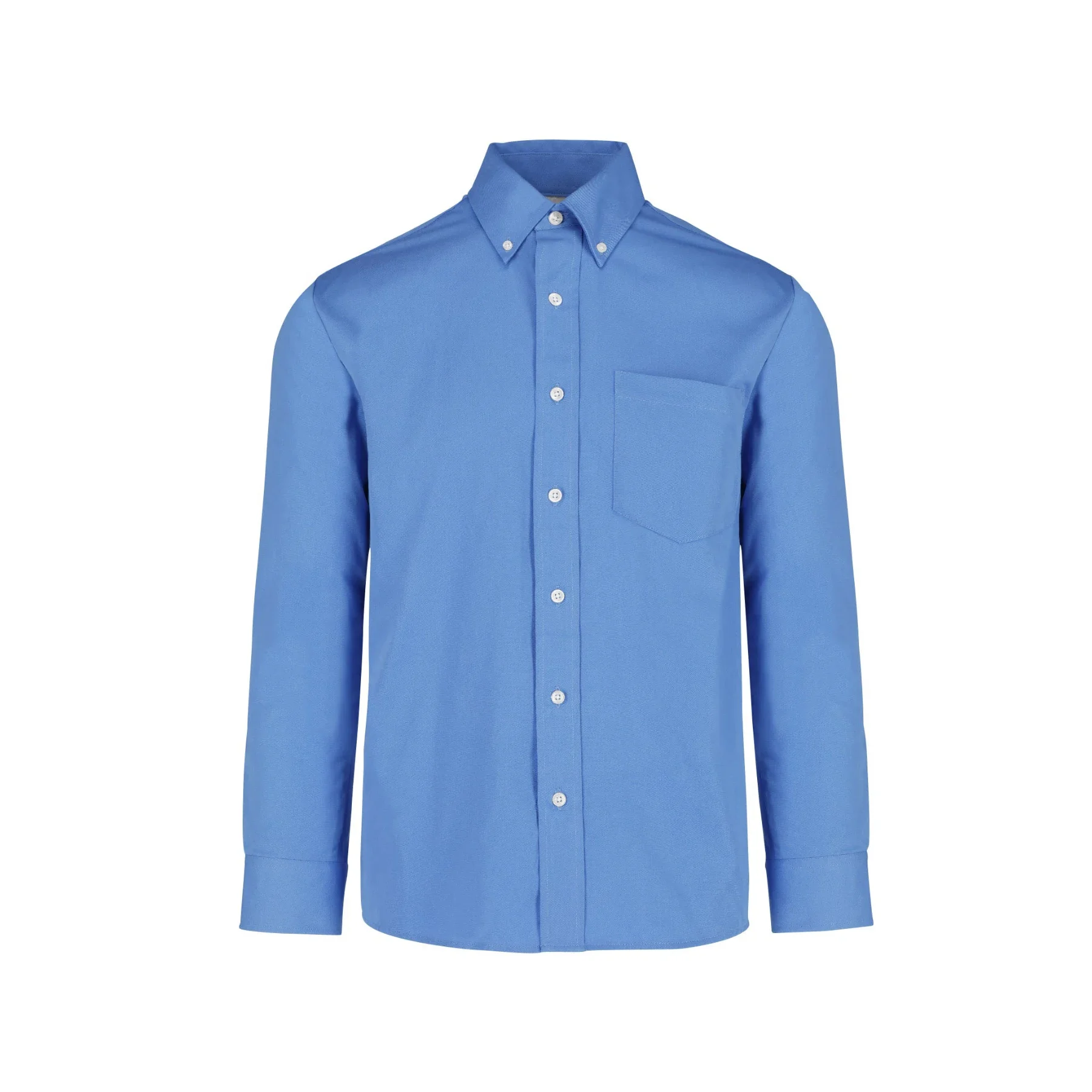 Camisa de Gabardina Manga Larga de Caballero | 50 % Algodon 50 % Poliester