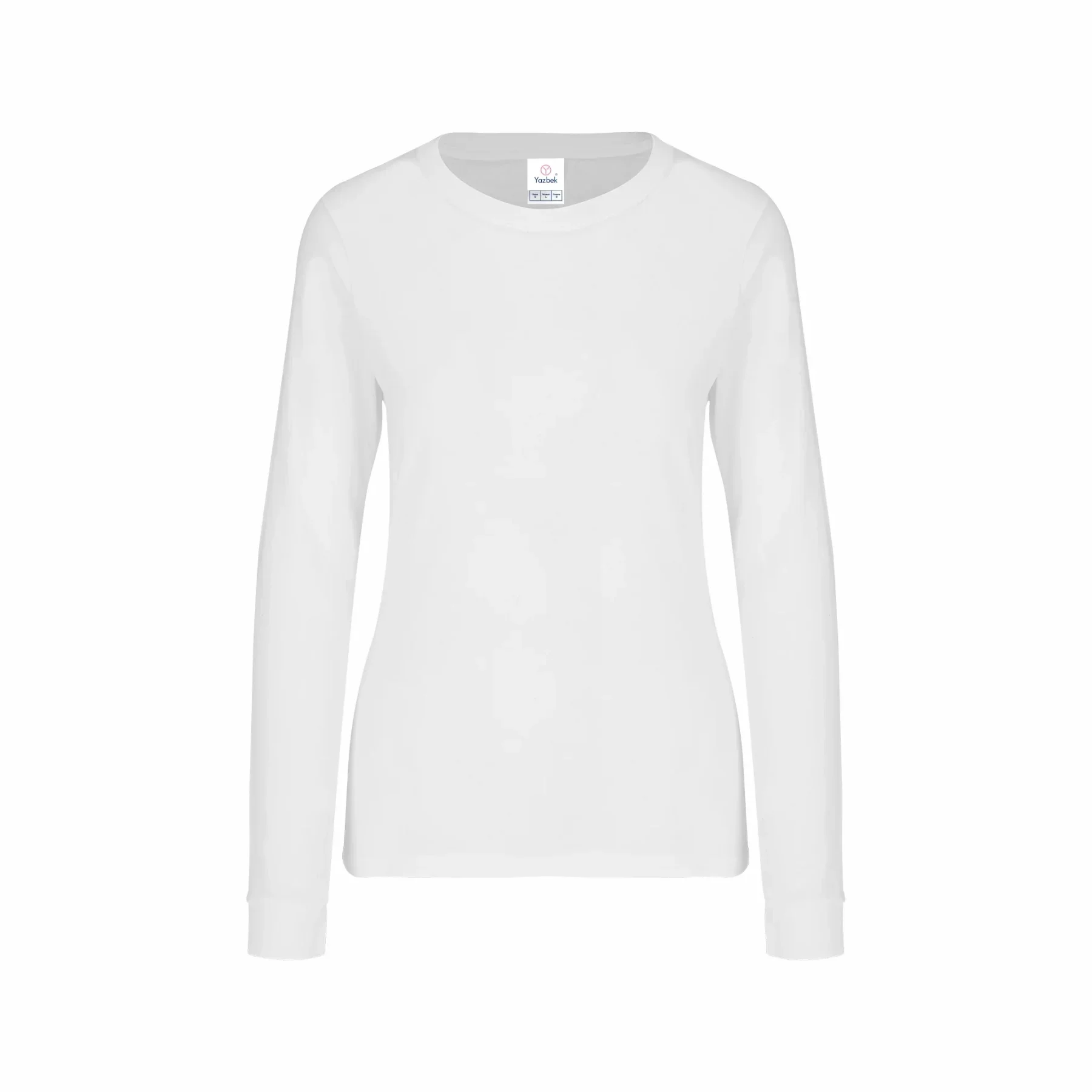 Playera Manga Larga de Dama | Cuello Redondo
