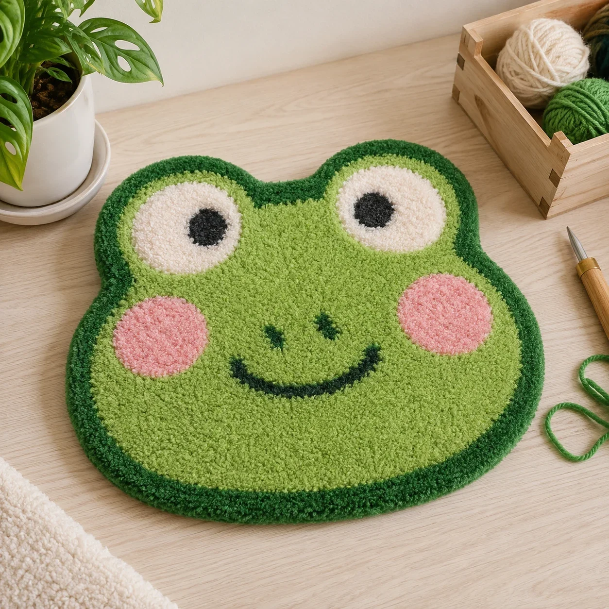 Alfombra realizada con Tufting | Diseño 100% Personalizado | Tamaño maximo 50 cm
